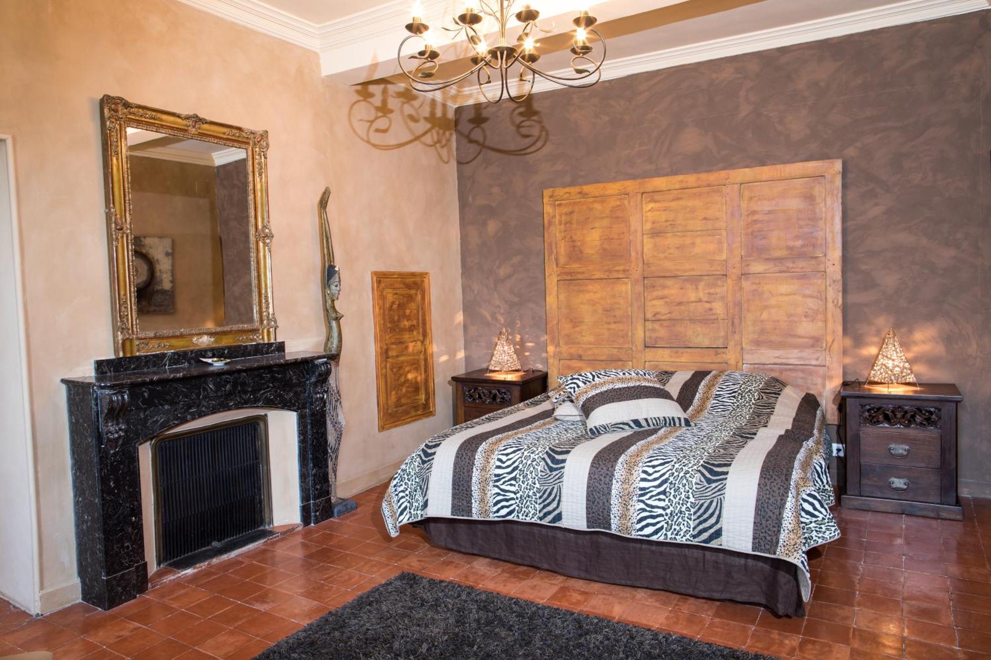 Bed and Breakfast O'palmier Caché Saint-Marcel-sur-Aude Habitación foto